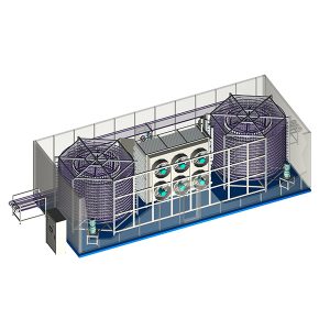 Double Spiral Freezer