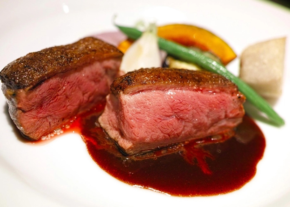 two steaks
