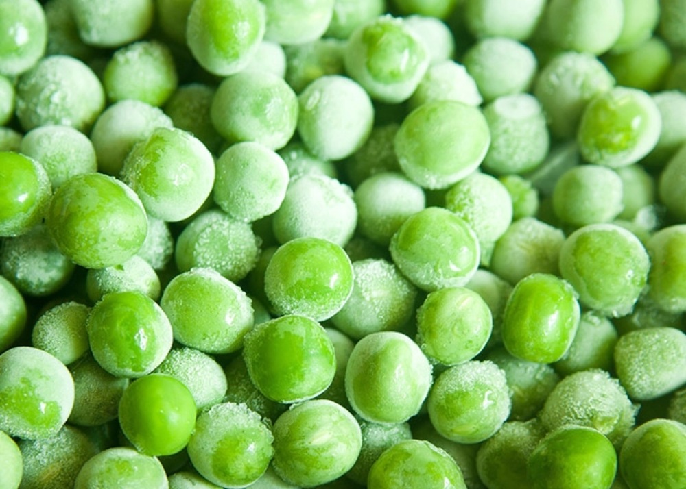 quick frozen peas