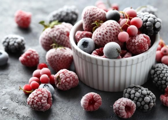 frozen berries