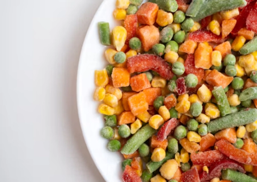 frozen fruits and vegetables