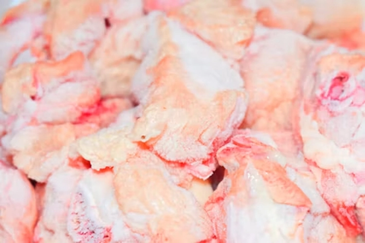 frozen meat